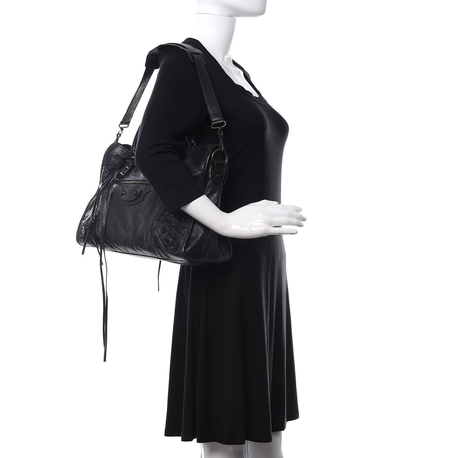 Balenciaga Agneau Classic Hardware City Black 2 of 10