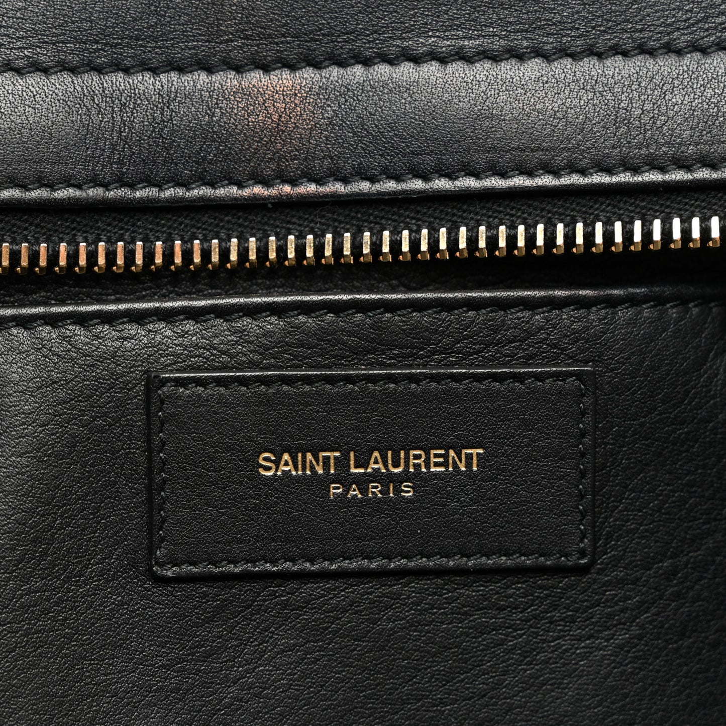 Calfskin Small Classic Y Cabas Black