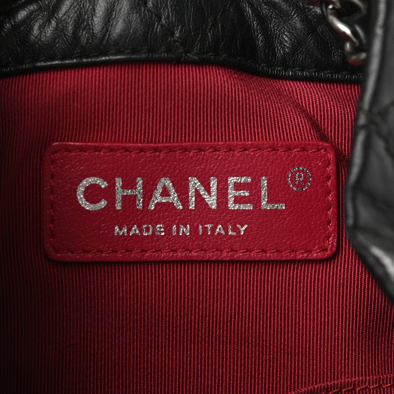 Chanel Aged Calfskin Quilted Small Gabrielle Backpack Black 6 of 9