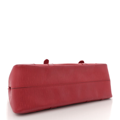 Louis Vuitton Epi Segur MM Rouge 4 of 14