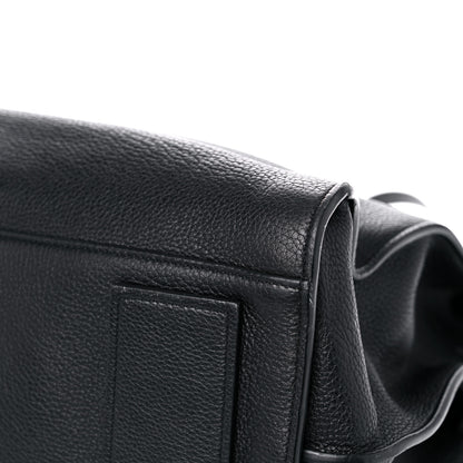 Saint Laurent Grained Calfskin Medium Souple Sac De Jour Duffle Black 9 of 19