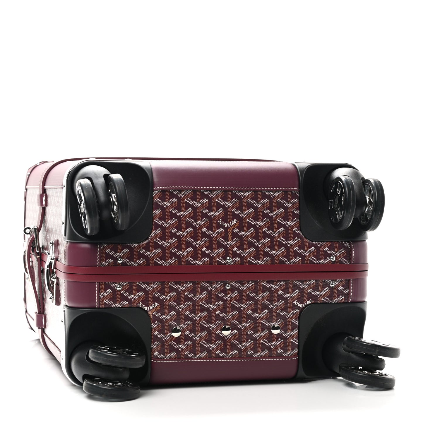 Goyardine Bourget PM Burgundy