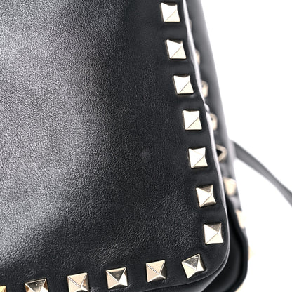 Valentino Garavani Vitello Medium Rockstud Backpack Black 9 of 16
