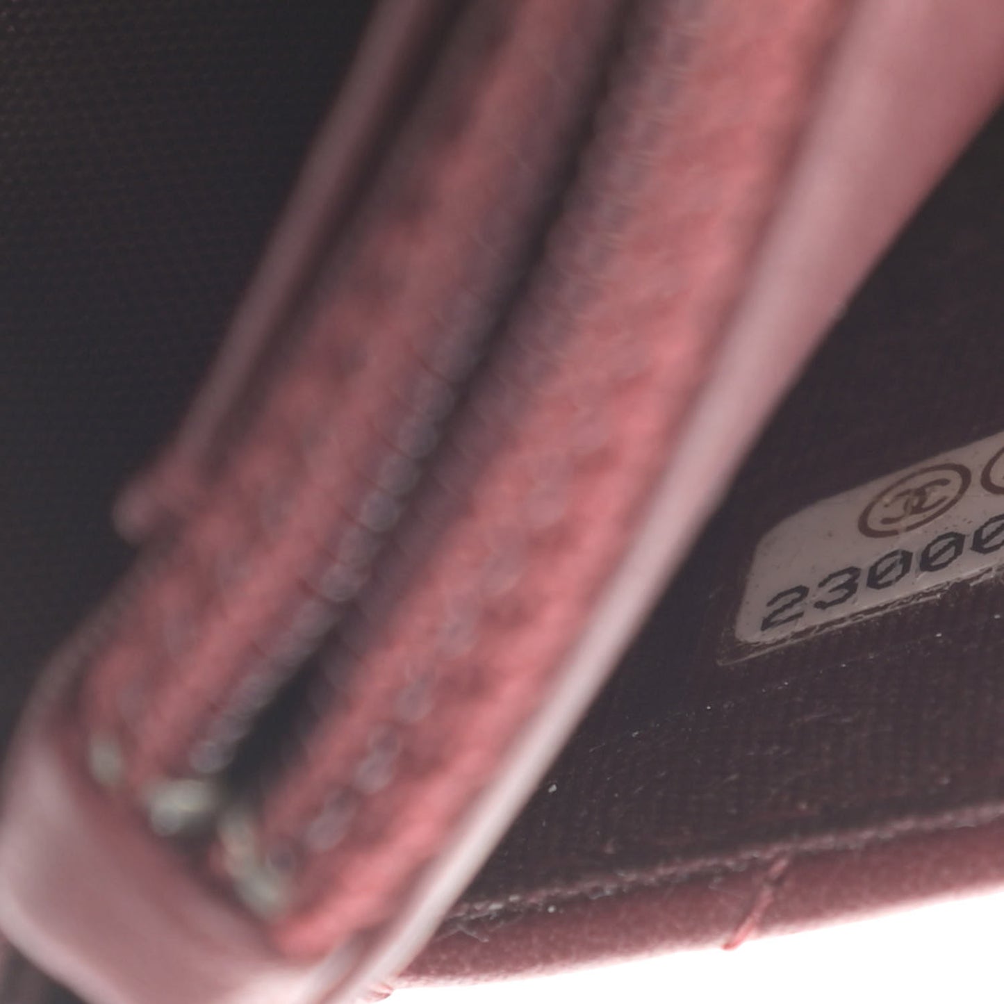 Lambskin Quilted Boy Wallet On Chain WOC Burgundy