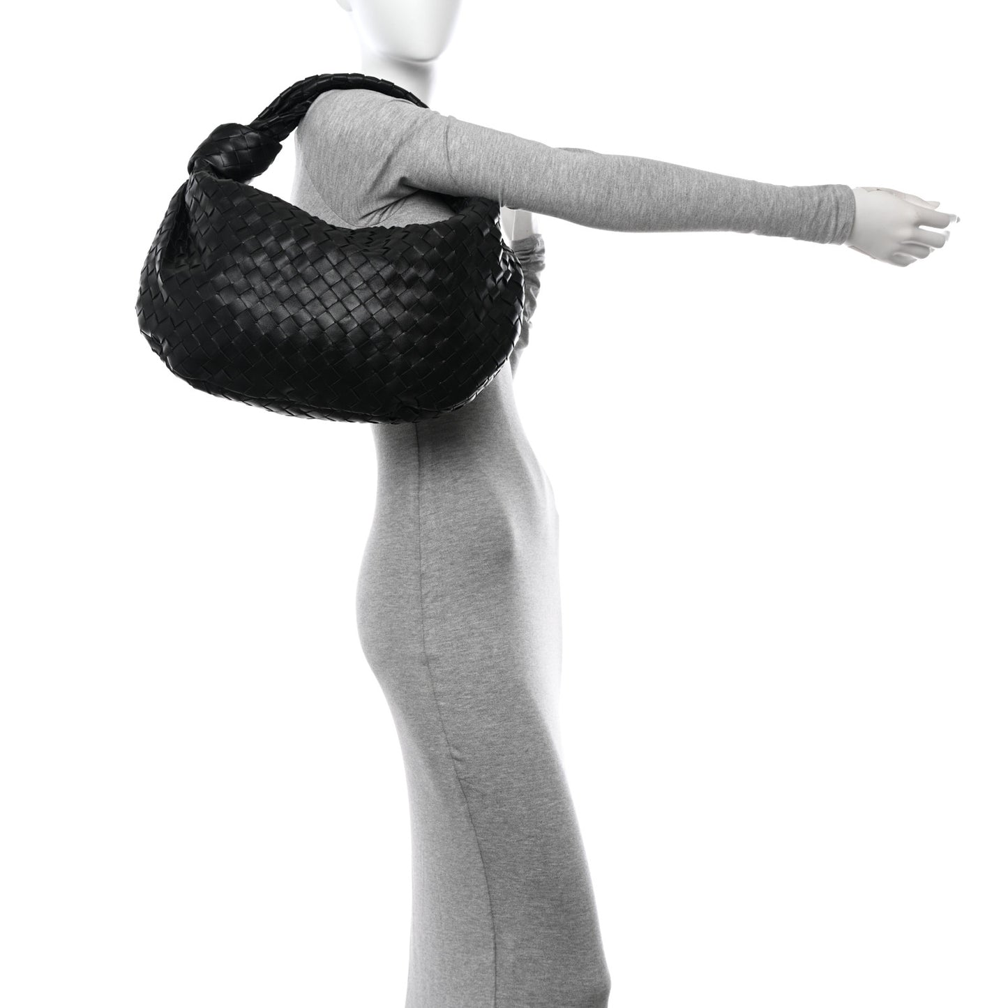 Nappa Intrecciato Small Jodie Black