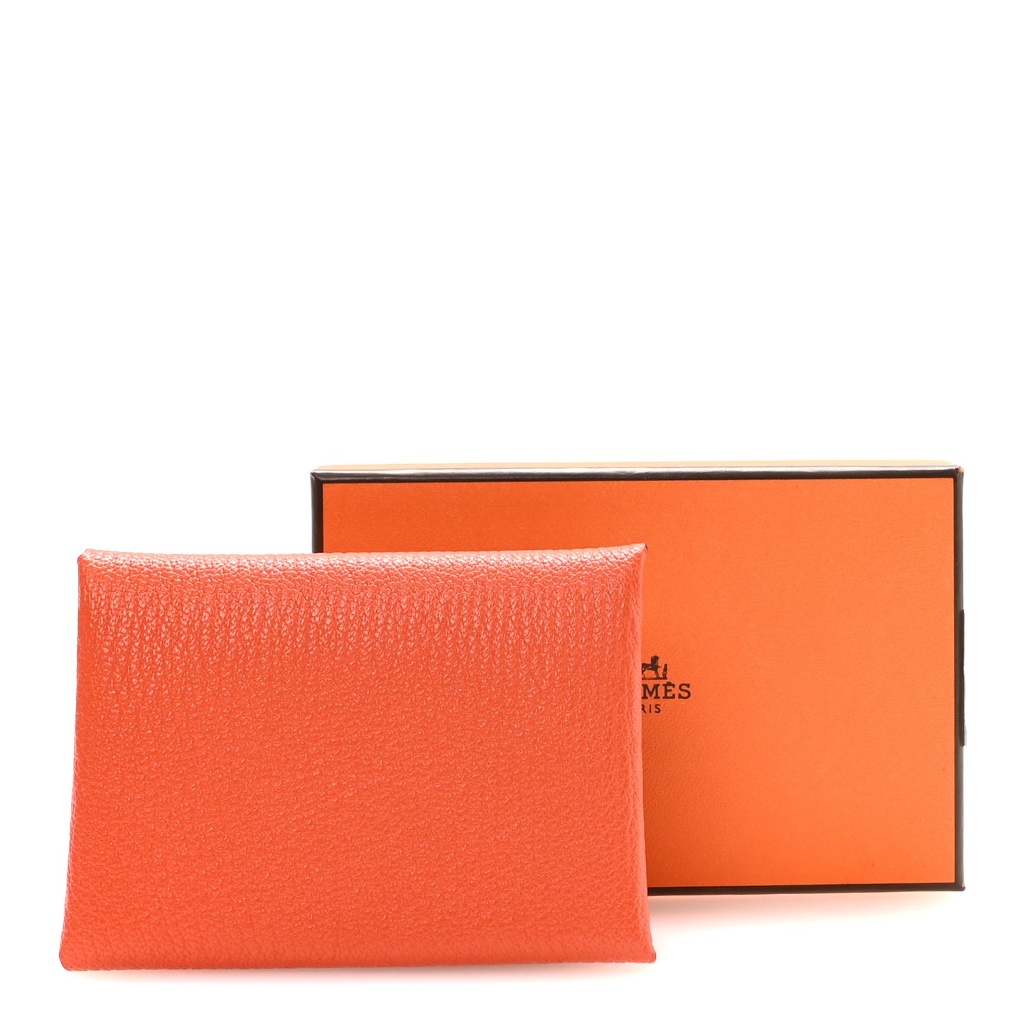 Chevre Chamkila Calvi Duo Card Case Orange