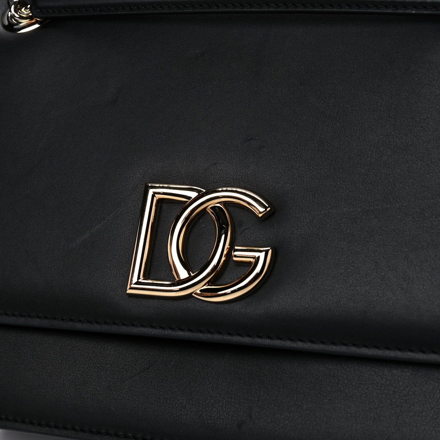 Dolce & Gabbana Nappa DG Millennials Shoulder Bag Black 9 of 13