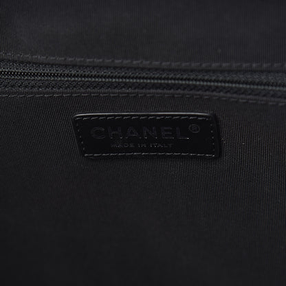 Chanel Calfskin Quilted Large Easy Shopping Tote Black 6 of 11