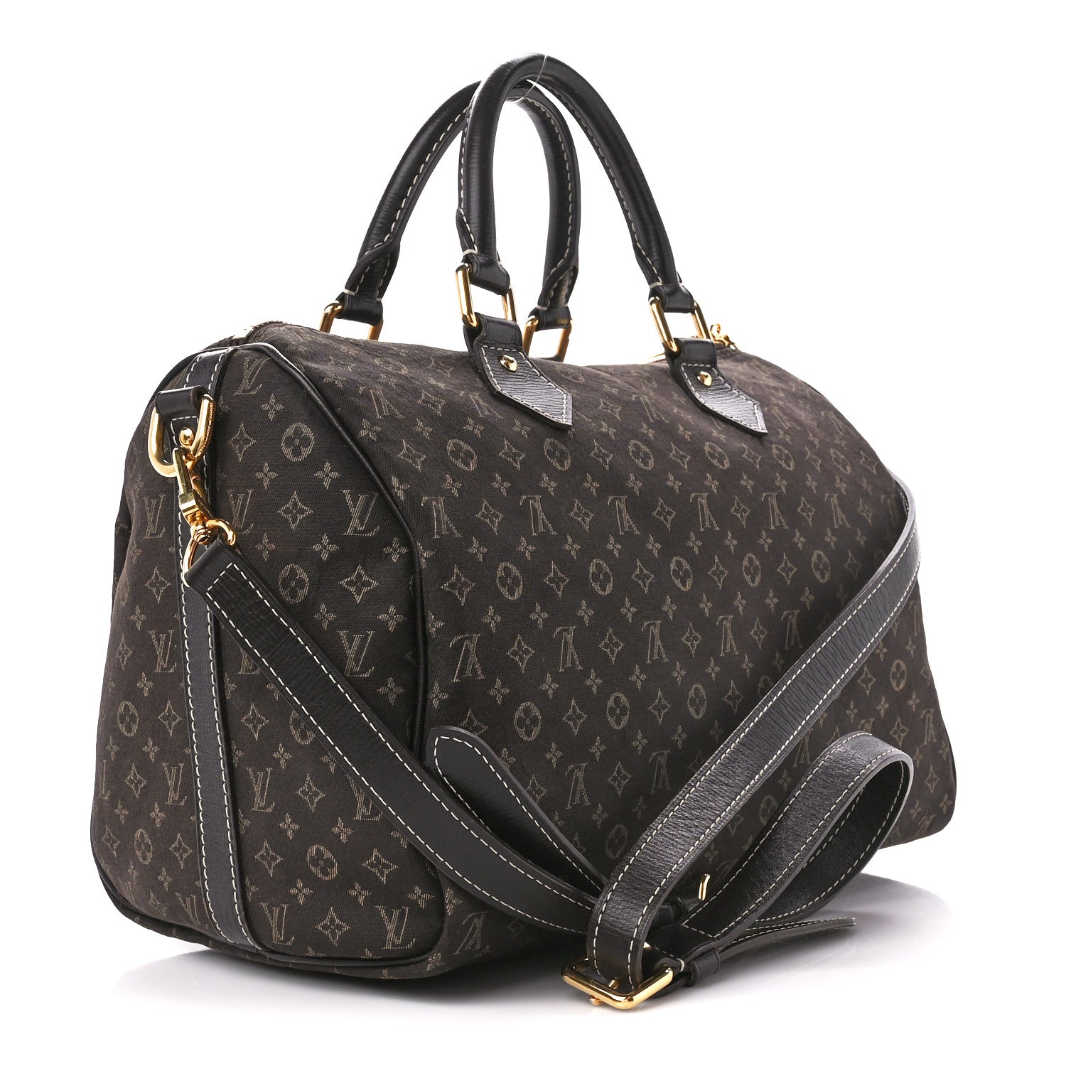 Louis Vuitton Monogram Idylle Speedy Bandouliere 30 Fusain 3 of 12