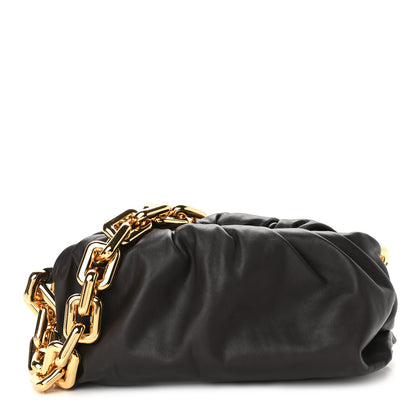 Bottega Veneta Calfskin The Pouch Chain Fondant 1 of 10