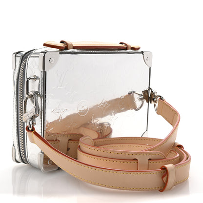 Louis Vuitton Monogram Mirror Handle Trunk Silver 3 of 9
