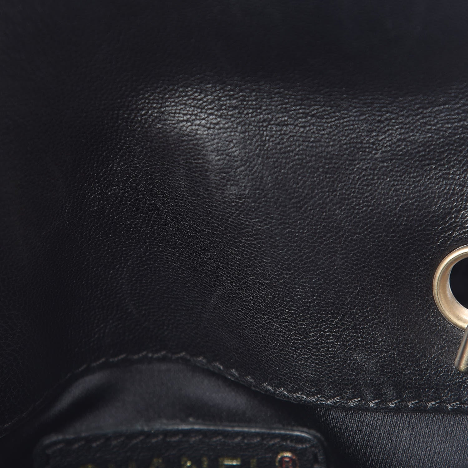 Chanel Patent Lace Mini Kiss Lock Double Bag Black 13 of 13