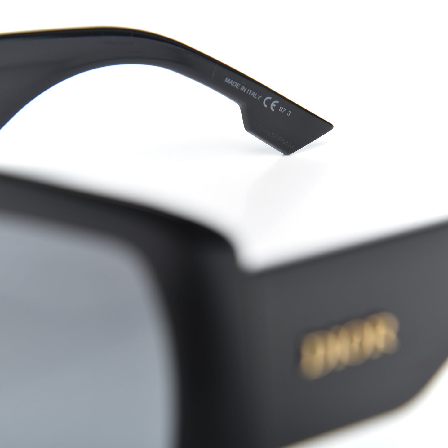 Acetate DiorSo Light 2 Shield Sunglasses Black