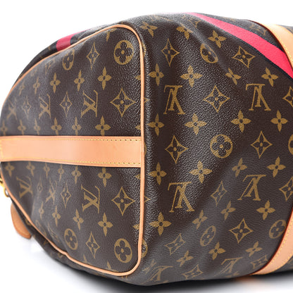 Louis Vuitton Monogram My LV Heritage Keepall Bandouliere 45 Fuchsia Black 11 of 14