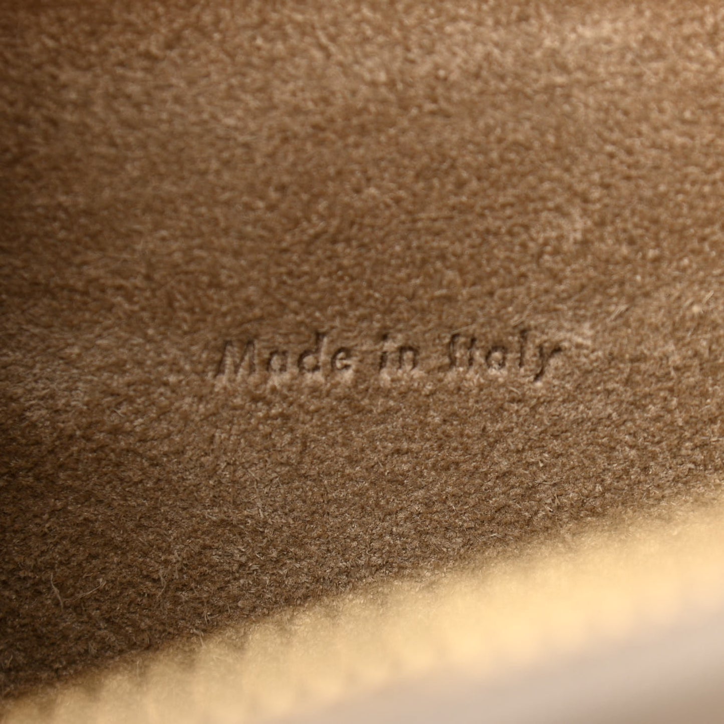 Grained Calfskin Mini Belt Bag Light Taupe