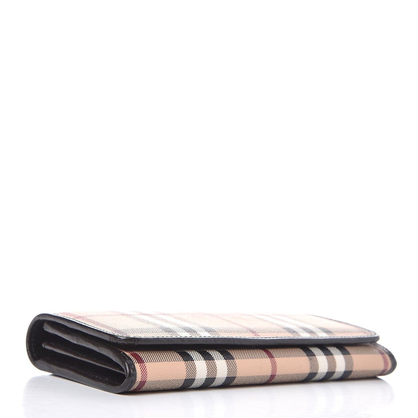 Haymarket Check Penrose Continental Wallet Chocolate