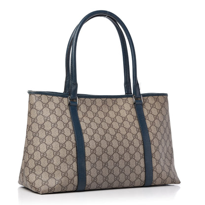 Gucci GG Plus Monogram Medium Joy Tote Navy 3 of 19