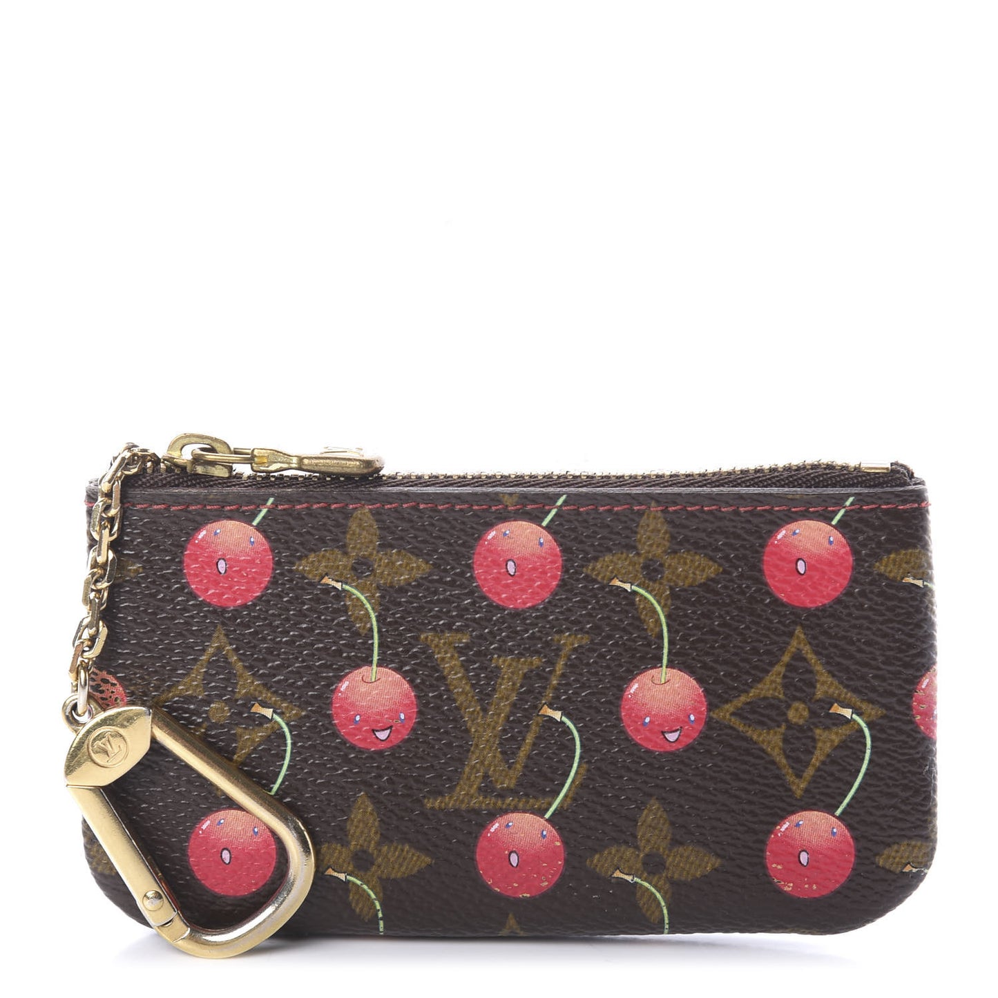 Monogram Cerises Key Pouch