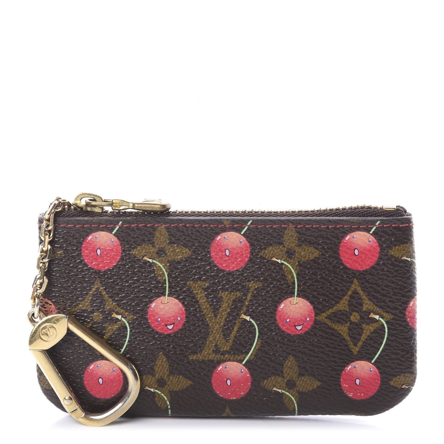Louis Vuitton Monogram Cerises Key Pouch 1 of 5
