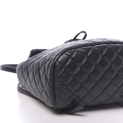 Chanel Lambskin Quilted Small Urban Spirit Backpack Black 8 of 12