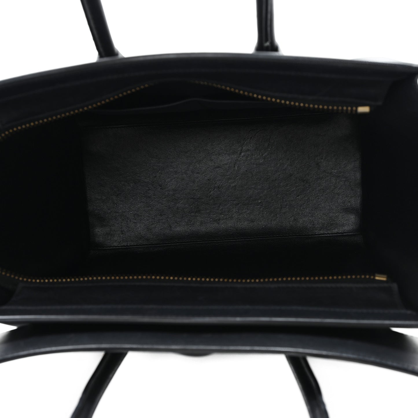 Smooth Calfskin Micro Luggage Black