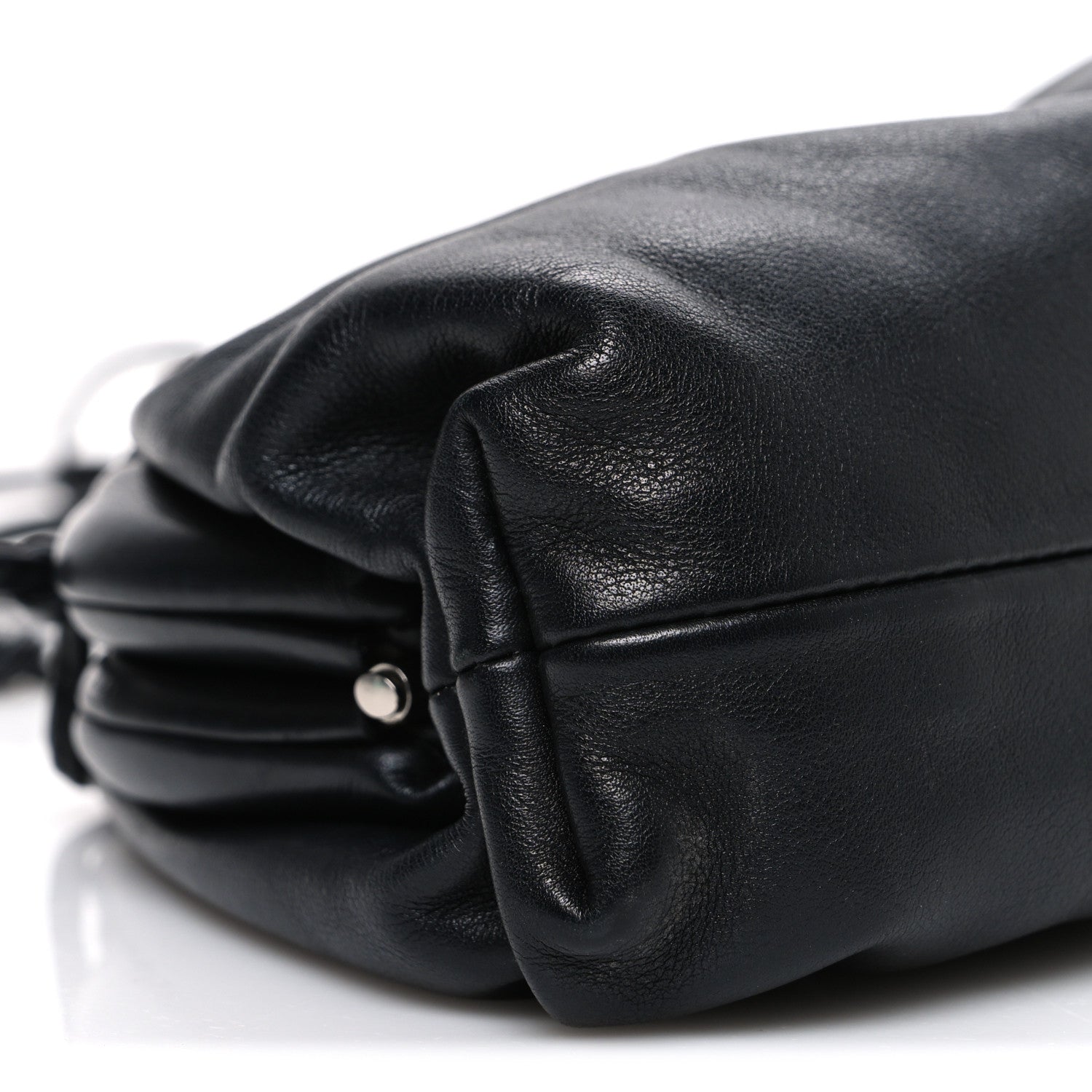 Bottega Veneta Butter Calfskin The Mini Pouch Black 10 of 11