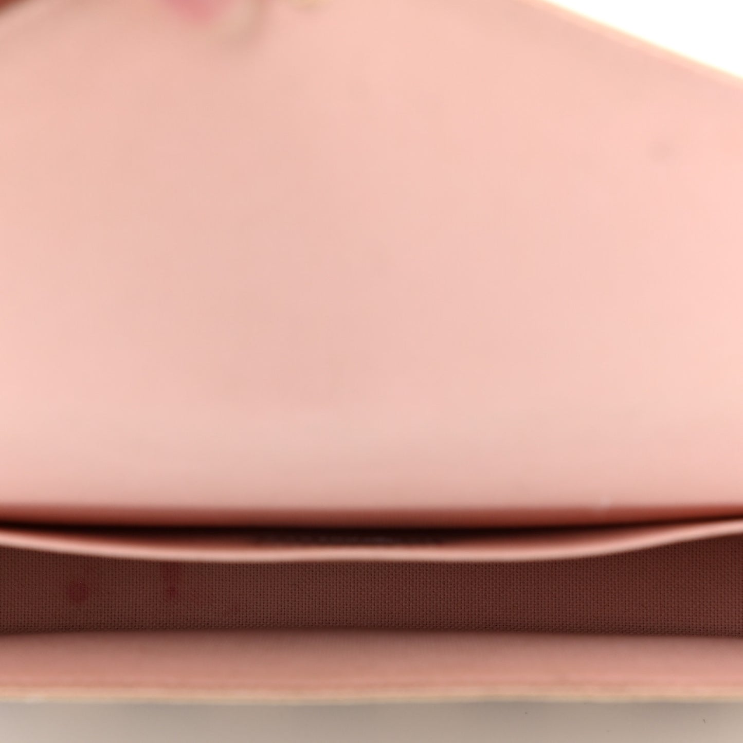 Damier Azur Pochette Felicie Chain Wallet Rose Ballerine