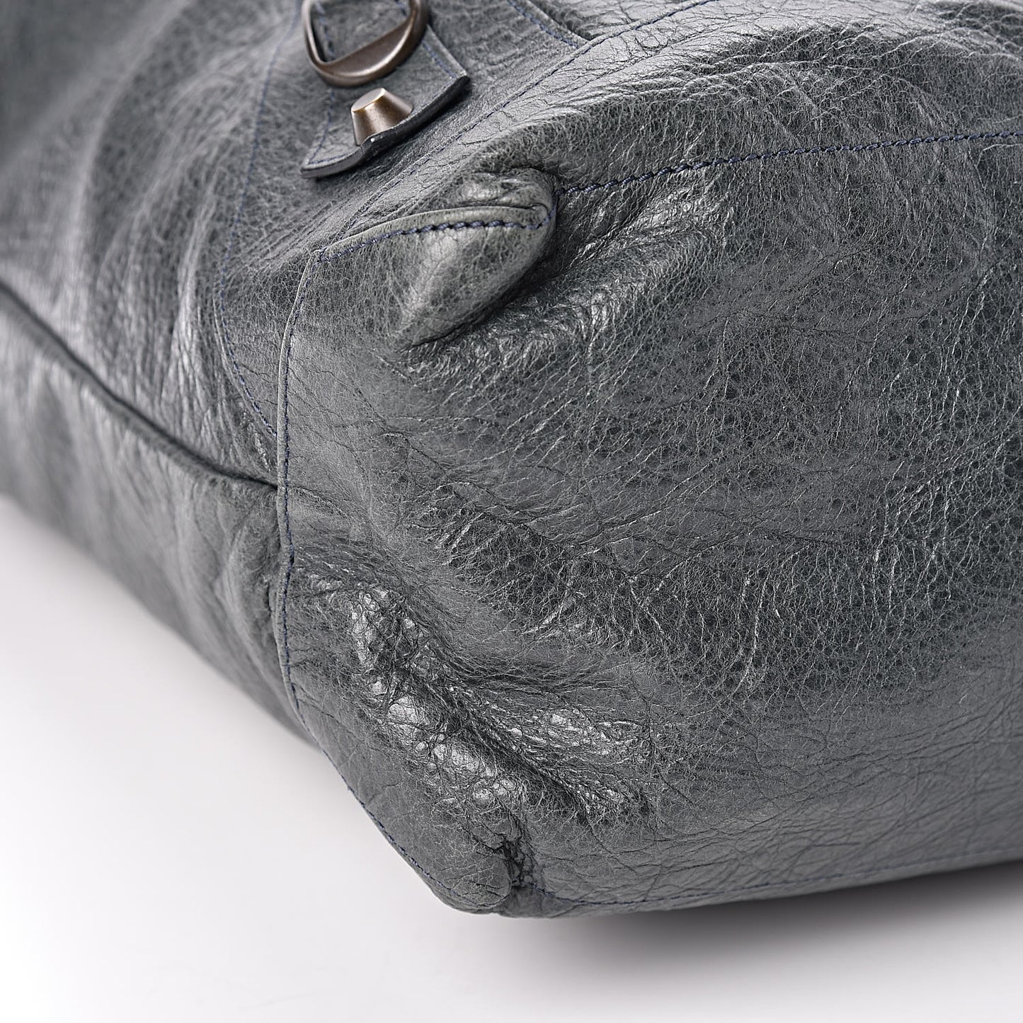 Agneau Classic Hardware Day Hobo Anthracite