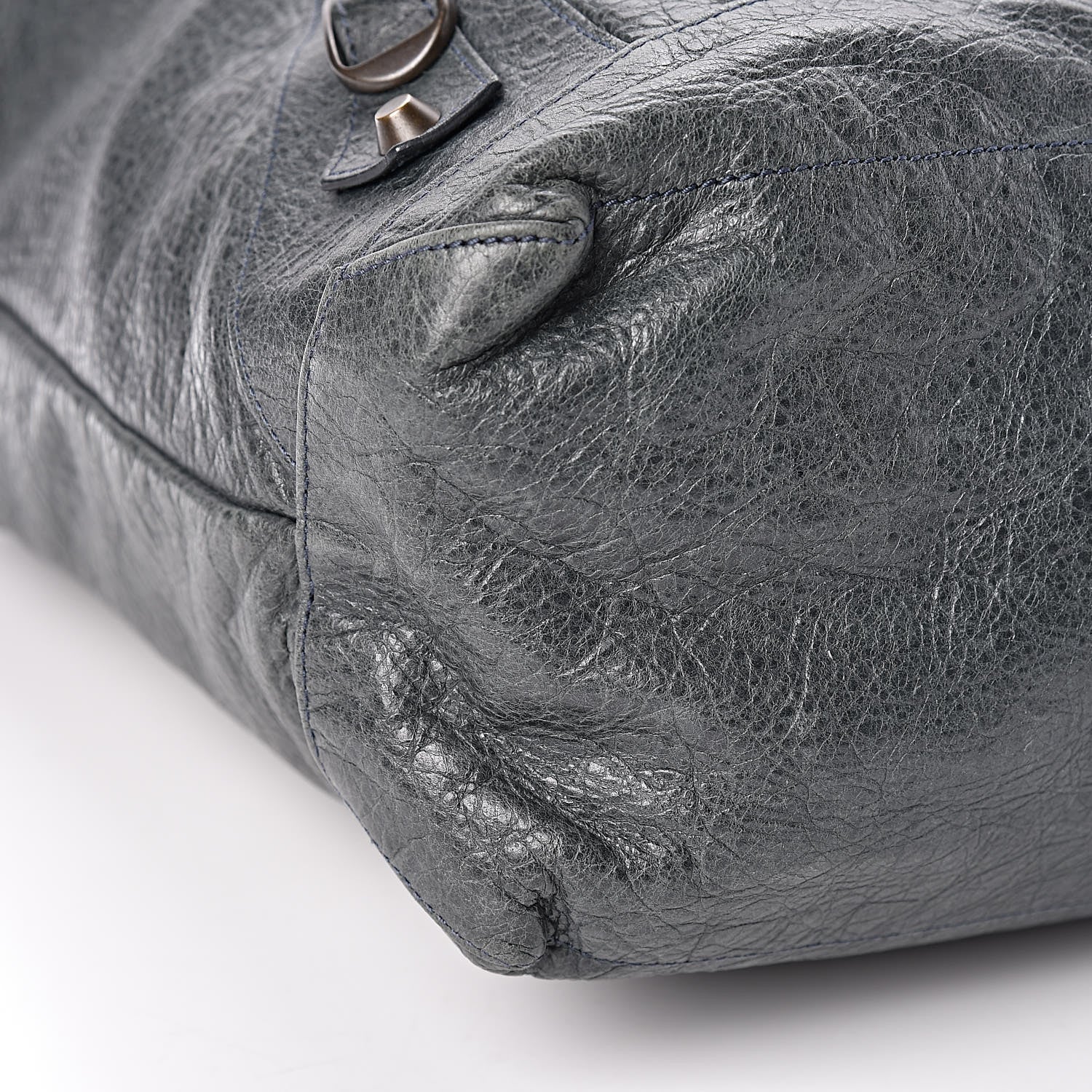 Balenciaga Agneau Classic Hardware Day Hobo Anthracite 10 of 12