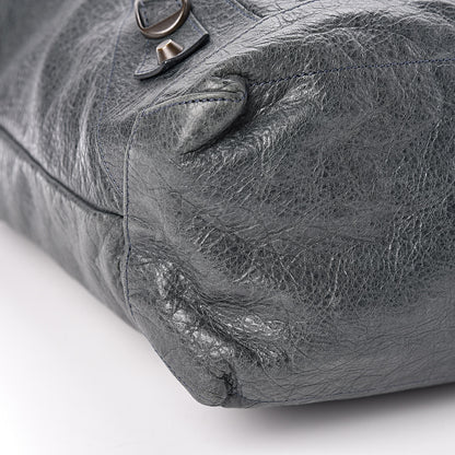 Balenciaga Agneau Classic Hardware Day Hobo Anthracite 10 of 12