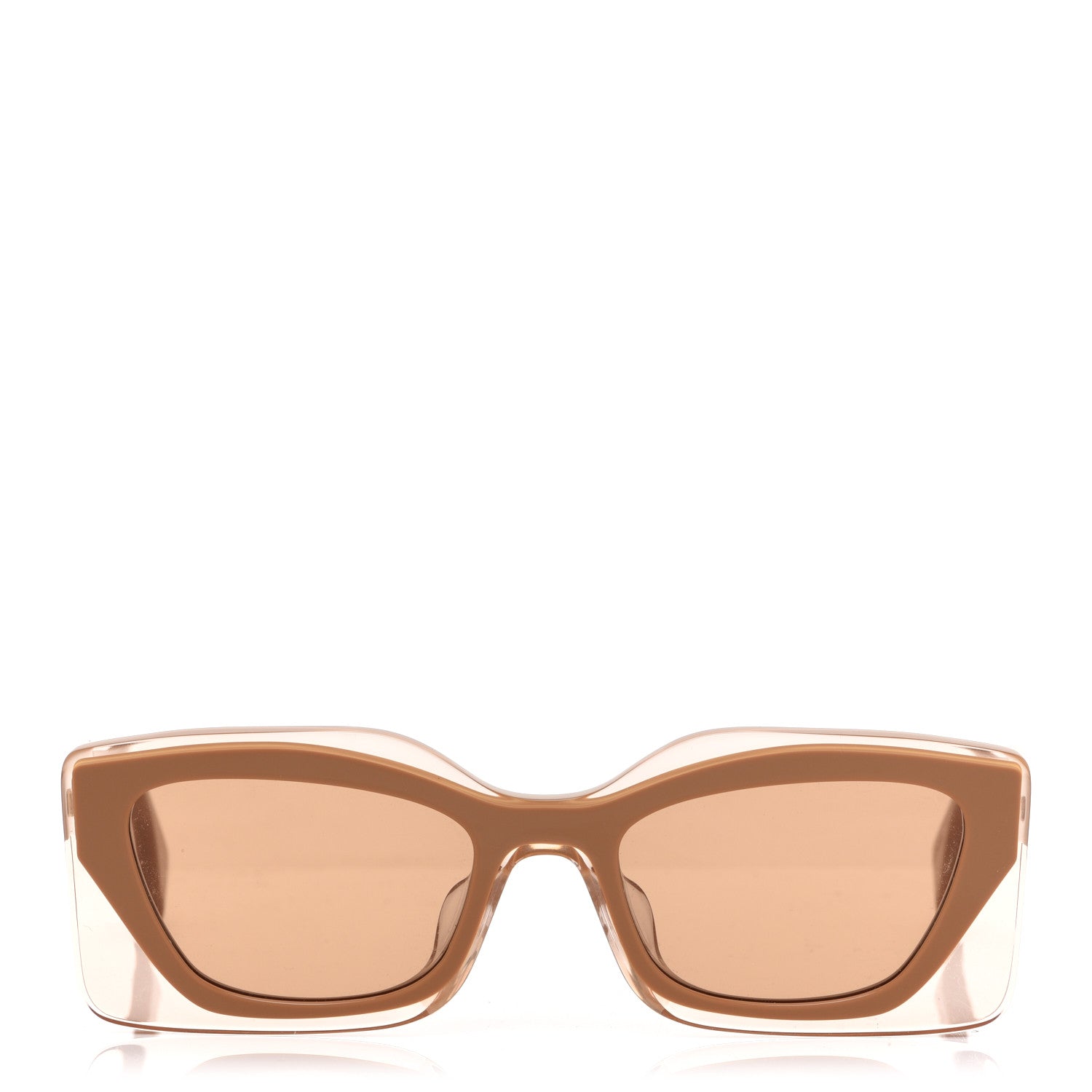 Fendi Feel Sunglasses FE40034U Beige 2 of 7