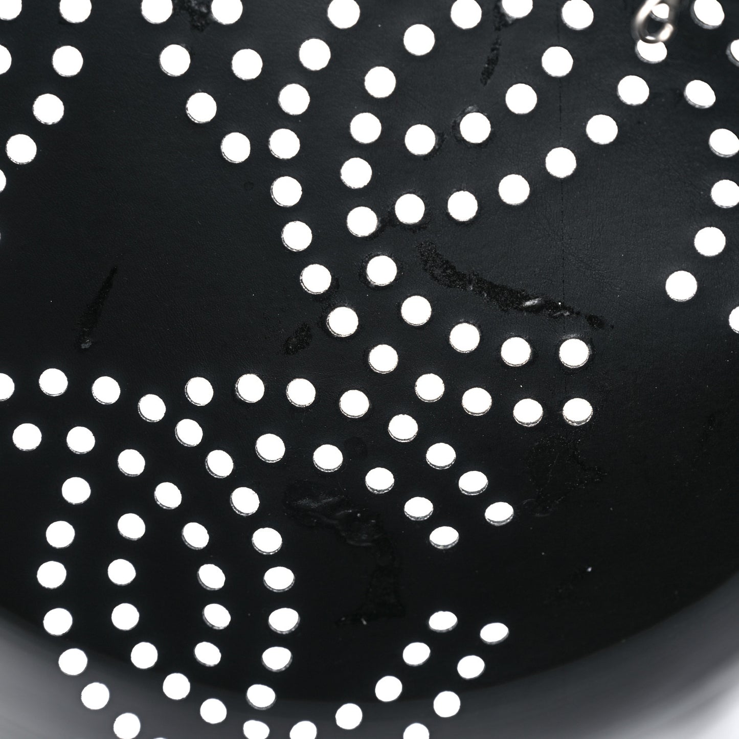 Patent Perforated CC Handle Bag Black