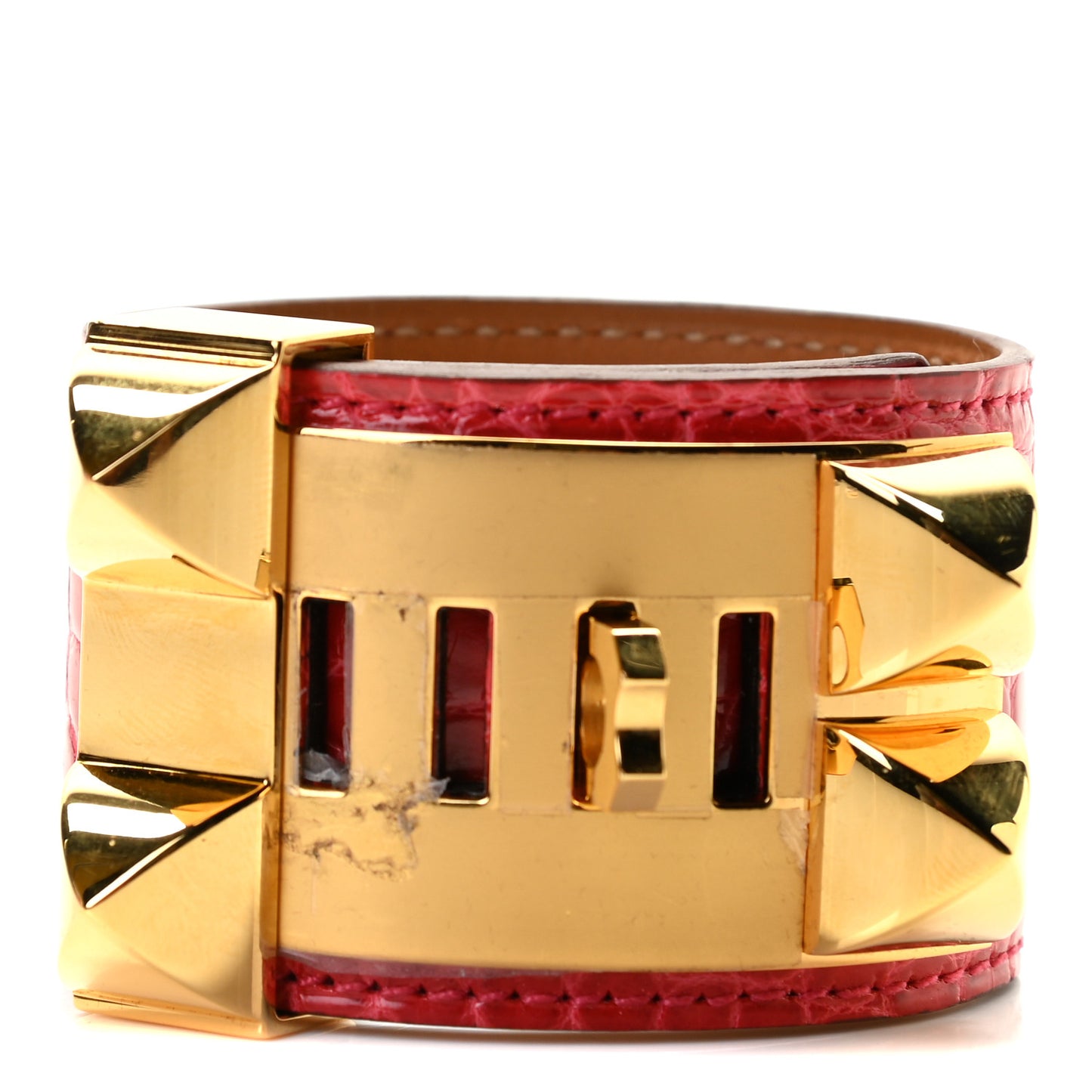Shiny Alligator Collier De Chien CDC Bracelet S Bougainvillea