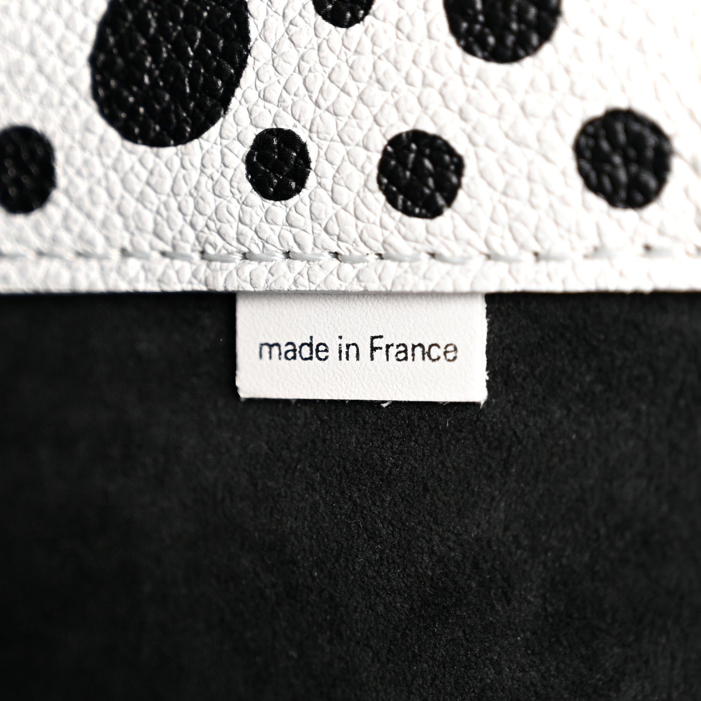 Monogram Kusama Dots Onthego MM Black White