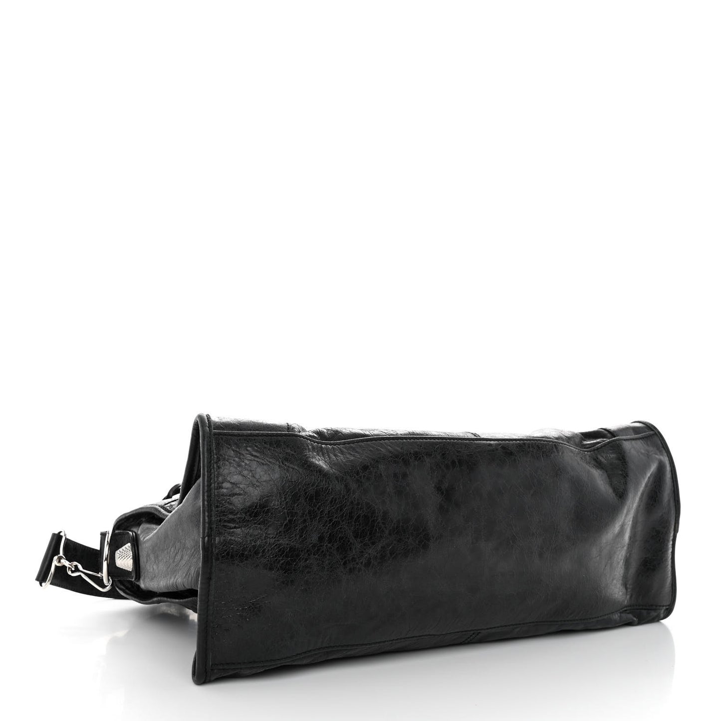 Agneau Giant 21 Silver Hardware Part Time Black