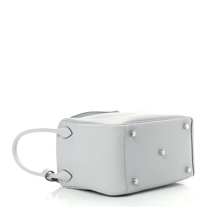 Hermes Taurillon Clemence Lindy 26 Bleu Pale 4 of 9