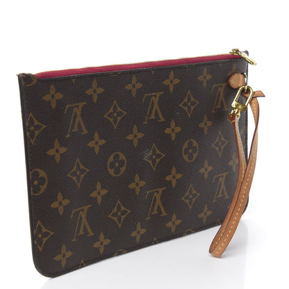 Louis Vuitton Monogram Neverfull MM GM Pochette Pivoine 3 of 8