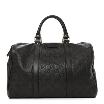 Gucci Guccissima Medium Joy Boston Dark Brown 1 of 10