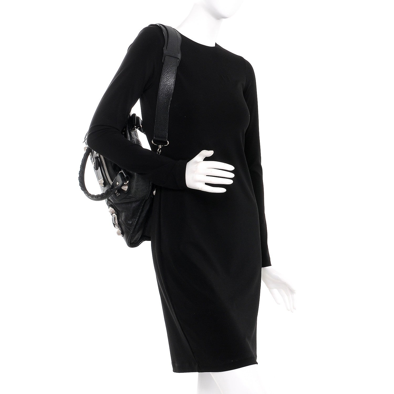 Balenciaga Agneau Giant 21 Silver Hardware City Black 2 of 16