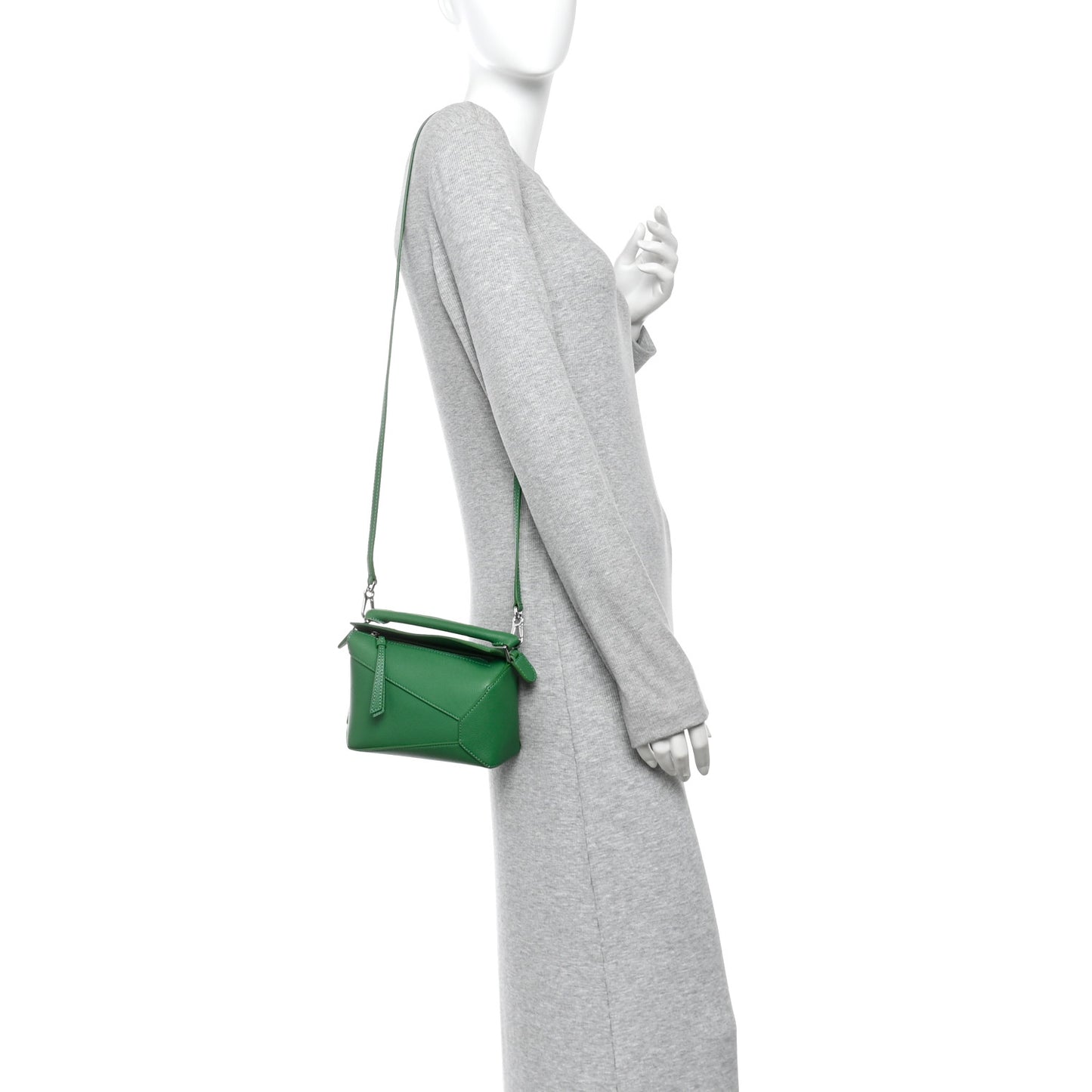 Calfskin Mini Puzzle Edge Bag Tropical