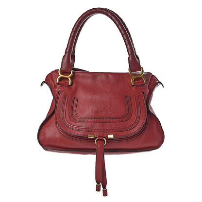 Chloe Calfskin Medium Marcie Satchel Berry Cupcake 1 of 22