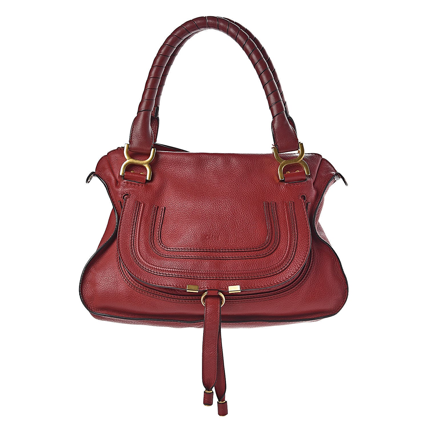 Chloe Calfskin Medium Marcie Satchel Berry Cupcake 1 of 22