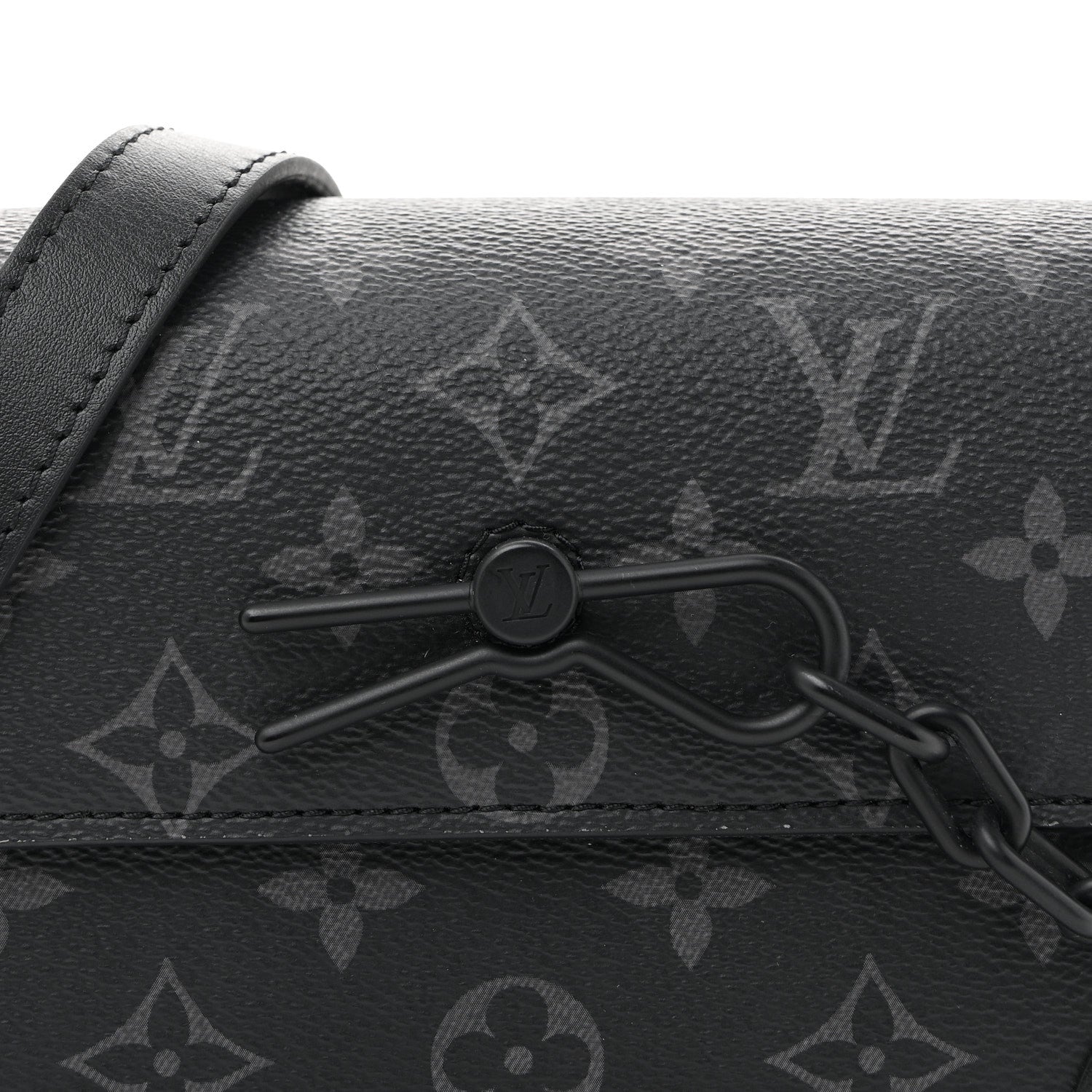Louis Vuitton Monogram Eclipse Steamer Wearable Wallet 7 of 12