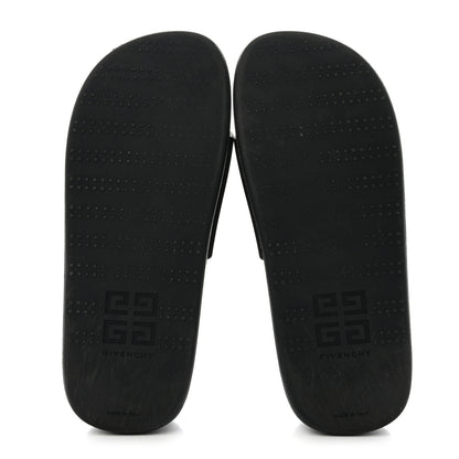 Givenchy Rubber Logo Platform Slides 37 Black 5 of 7