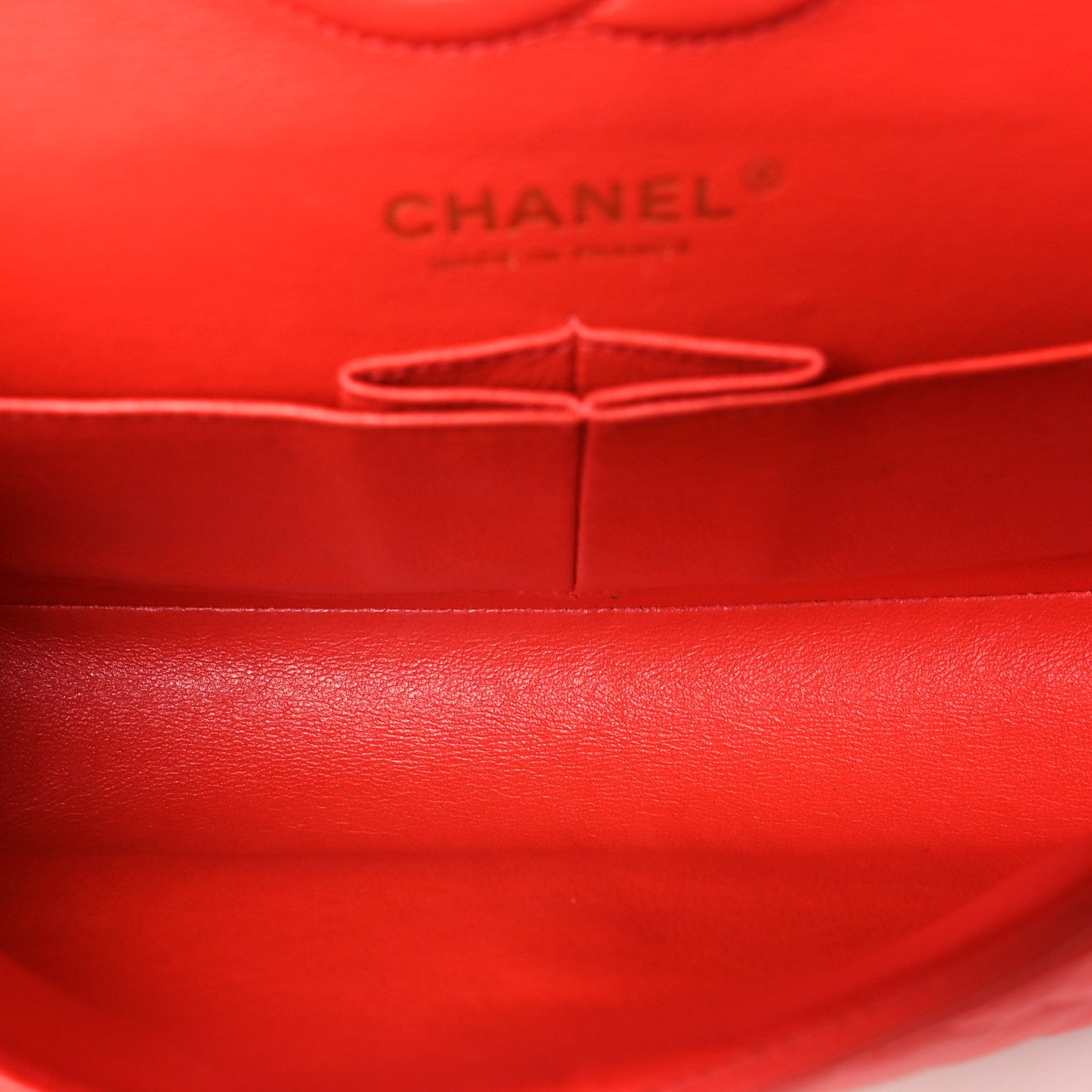 Chanel Lambskin Quilted Small Double Flap Red 4 of 11