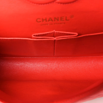 Chanel Lambskin Quilted Small Double Flap Red 4 of 11