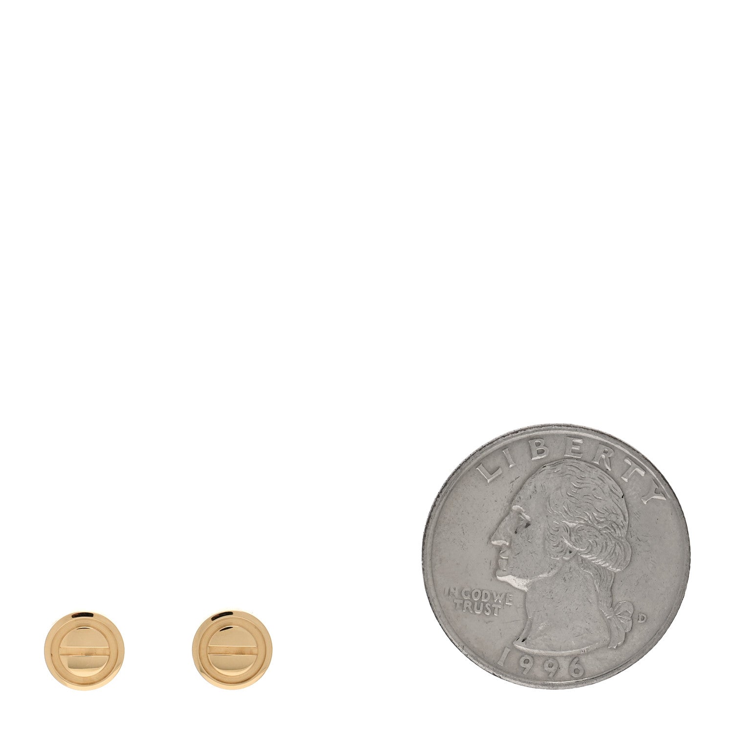 Cartier 18K Yellow Gold LOVE Earrings 2 of 5