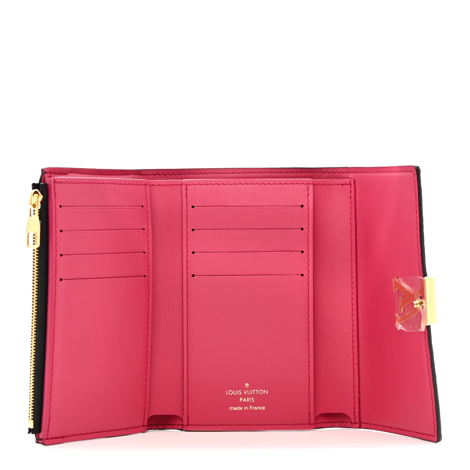 Louis Vuitton Taurillon Capucines Compact Wallet Black 5 of 7