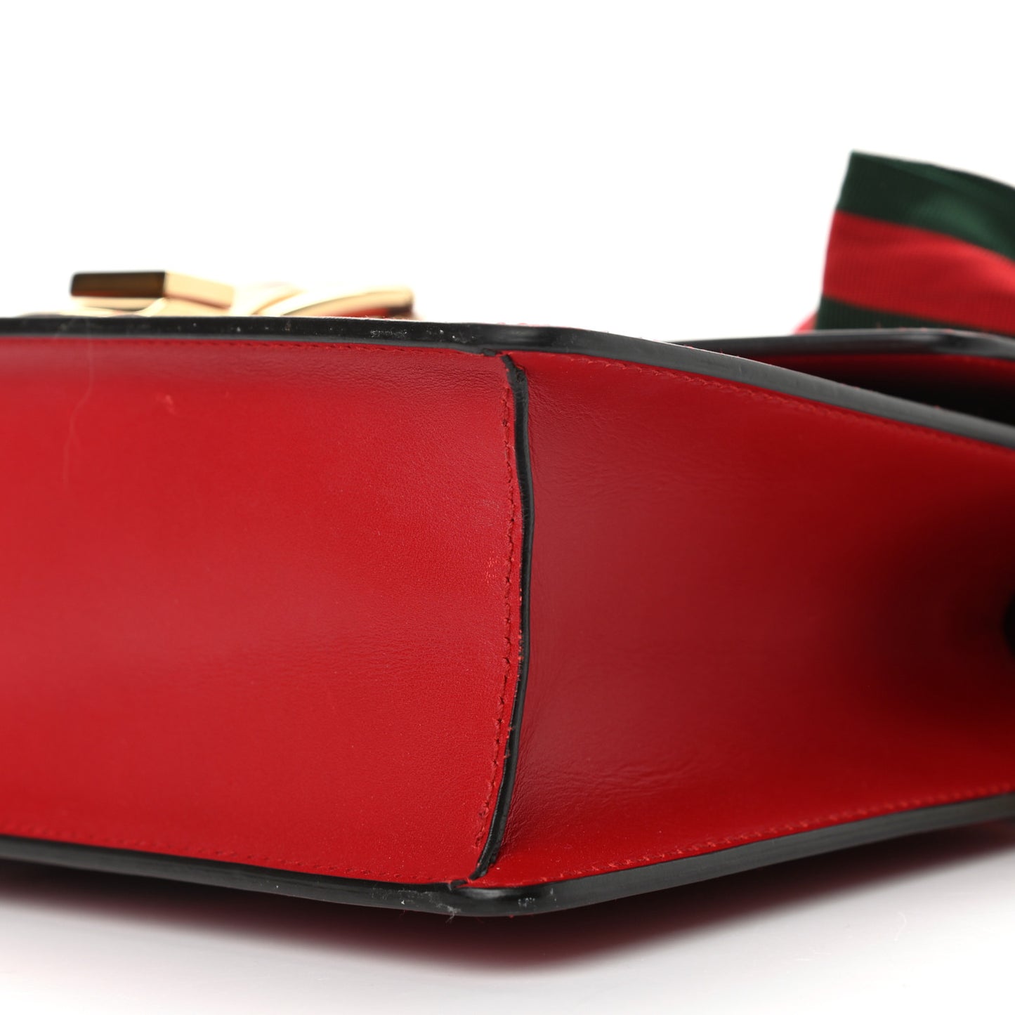 Calfskin Small Sylvie Shoulder Bag Hibiscus Red