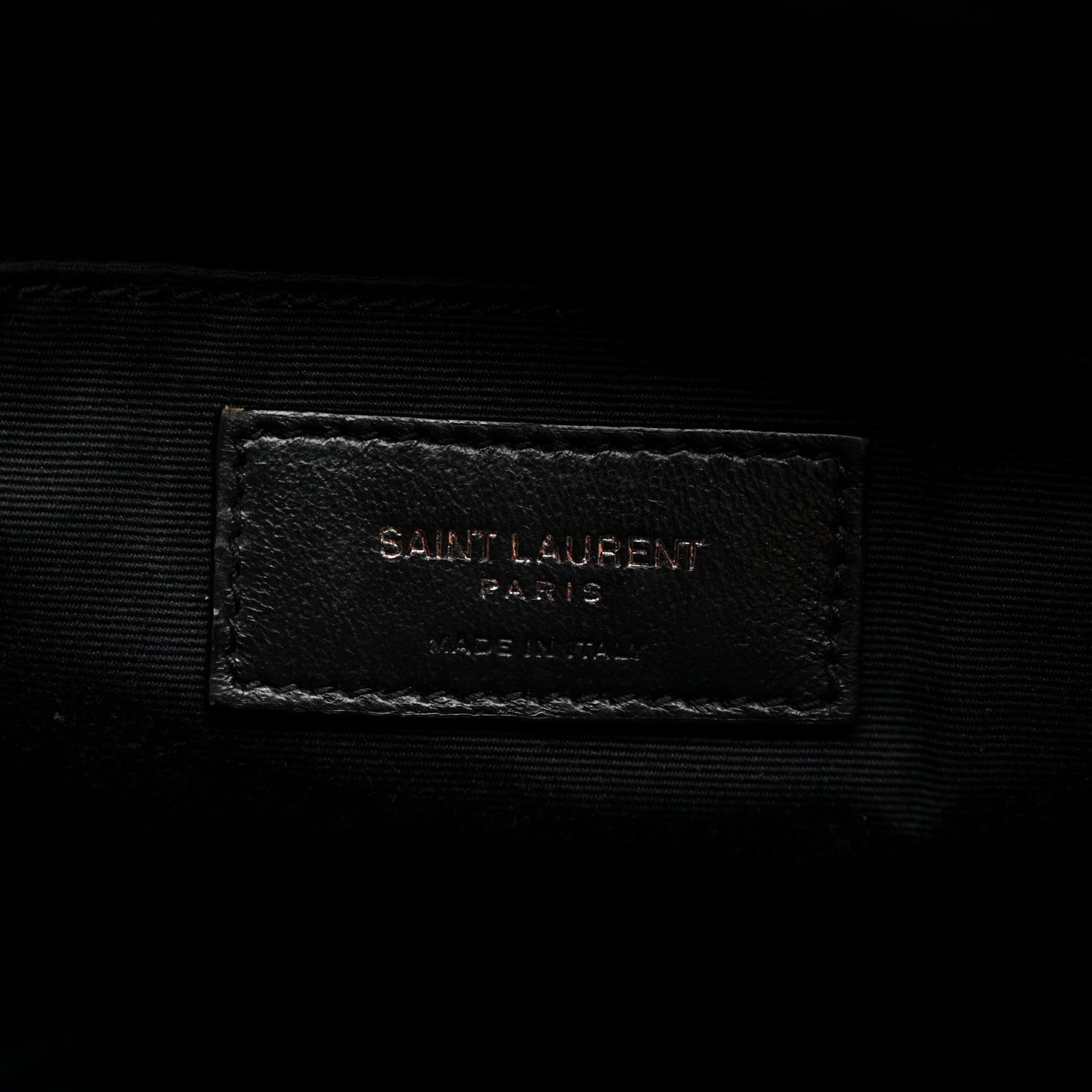 Saint Laurent Calfskin Matelasse Monogram Lou Camera Bag Black 6 of 21